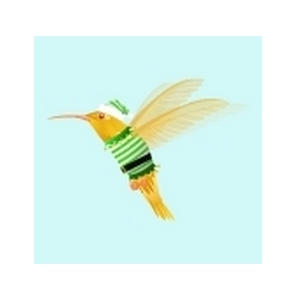 Gold Little Helper Hummingbird